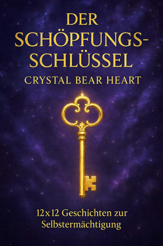 Der Schöpfungsschlüssel – Crystal Bear Heart, aktuelles Cover der Taschenbuchausgabe